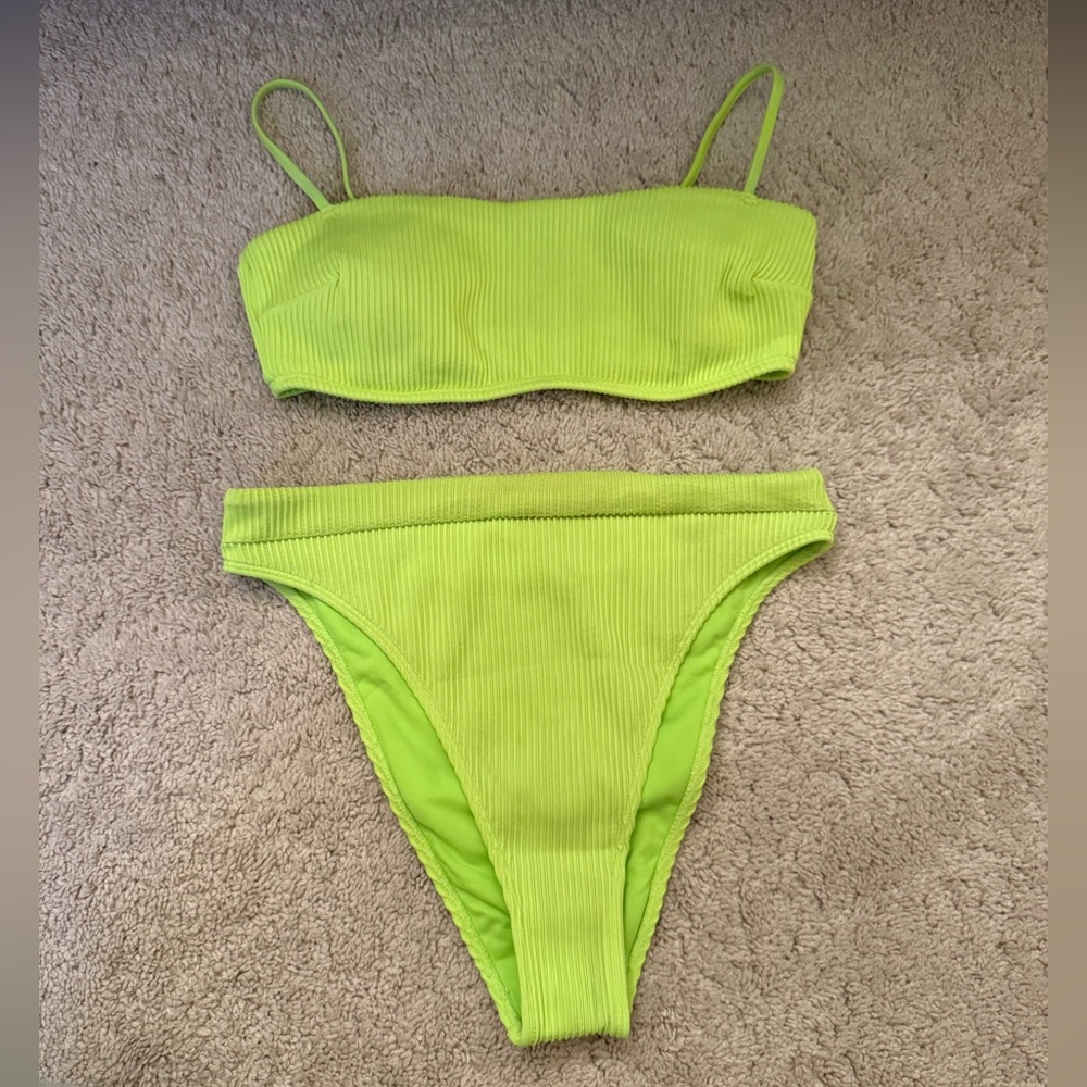 Nean green Hollister bikini set